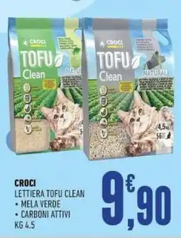 Ayoka Croci lettiera tofu clean offerta