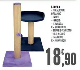Ayoka Leopet - tiragraffi orlando nero -grigio  lavanda offerta