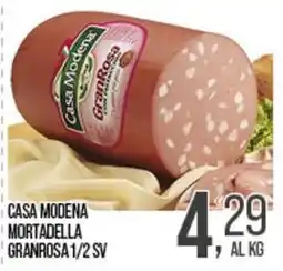 Cash pro Casa modena mortadella granrosa 1/2 sv offerta