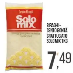 Cash pro Biraghi- cento bontà grattugiato solo mix offerta