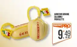 Cash pro Auricchio giovane salamini/ provolette offerta