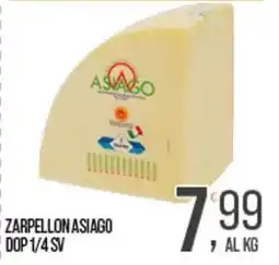 Cash pro Zarpellon asiago offerta