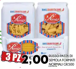 Enne Market Russo pasta di semola formati normali offerta