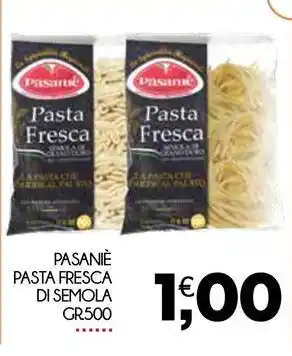 Enne Market Pasaniè pasta fresca di semola offerta