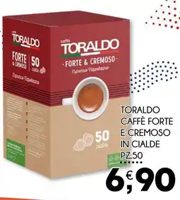 Enne Market Toraldo toraldo caffè forte e cremoso in cialde offerta