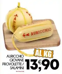 Enne Market Auricchio giovane provolette/ salamini offerta