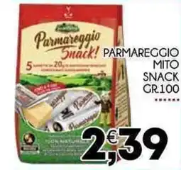 Parmareggio mito snack