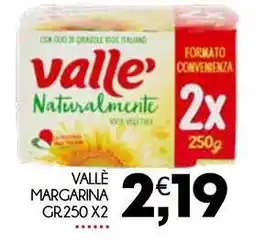 Enne Market Vallè margarina offerta