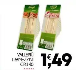 Enne Market Vallepiù tramezzini offerta