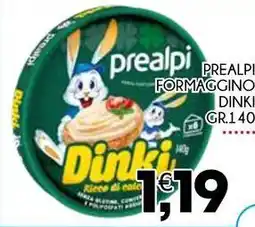 Enne Market Prealpi formaggino dinki offerta
