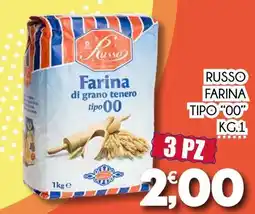 Enne Market Russo farina τιρο "00" offerta