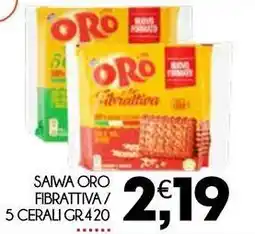 Enne Market Saiwa oro fibrattiva/ 5 cerali offerta