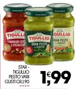 Enne Market Star- tigullio pesto vari gusti offerta