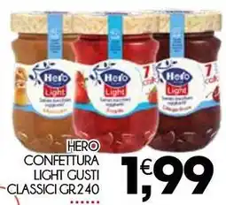 Enne Market Hero confettura light gusti classici offerta