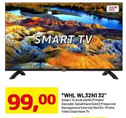 DPiù WHL WL32N1 32 Smart TV offerta