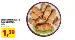 DPiù Croissant salato con wurstel offerta