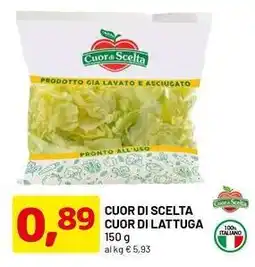 DPiù Cuor di scelta cuor di lattuga offerta