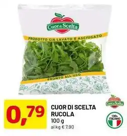 DPiù Cuor di scelta rucola offerta