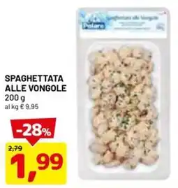 DPiù Spaghettata alle vongole offerta