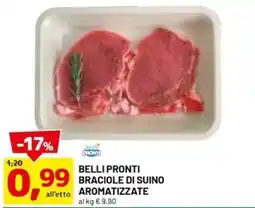DPiù Belli pronti braciole di suino aromatizzate offerta