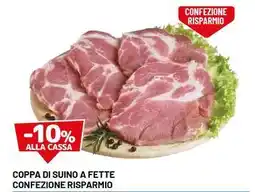 DPiù Coppa di suino a fette confezione risparmio offerta