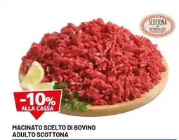 DPiù Macinato scelto di bovino adulto scottona offerta