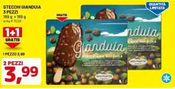 DPiù Stecchi gianduia 3 pezzi offerta