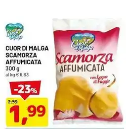 Cuor di malga scamorza affumicata