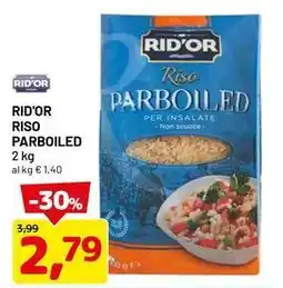 DPiù Rid'or riso parboiled offerta