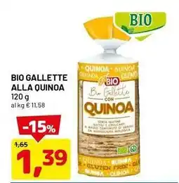Bio gallette alla QUINOA
