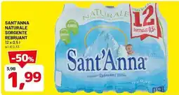 DPiù SANT'ANNA NATURALE SORGENTE REBRUANT offerta
