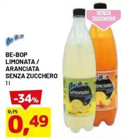 DPiù Be-bop limonata / aranciata senza zucchero offerta