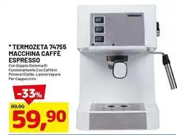DPiù Termozeta 74755 macchina caffè espresso offerta