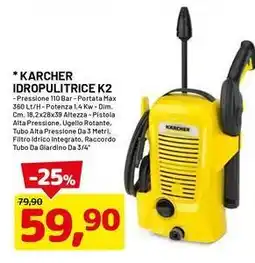 DPiù Karcher idropulitrice K2 offerta
