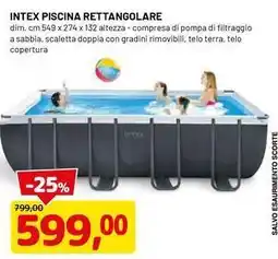 DPiù Intex piscina rettangolare offerta