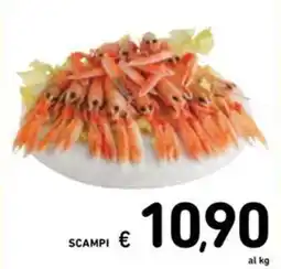 Spazio Conad Scampi offerta