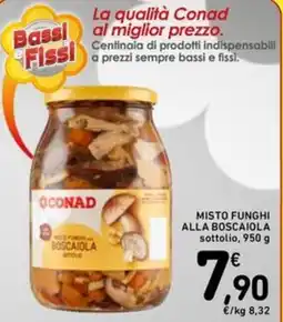 Misto funghi alla boscaiola sottolio,