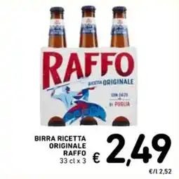Spazio Conad Birra ricetta originale raffo offerta