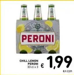 Spazio Conad Chill lemon peroni offerta