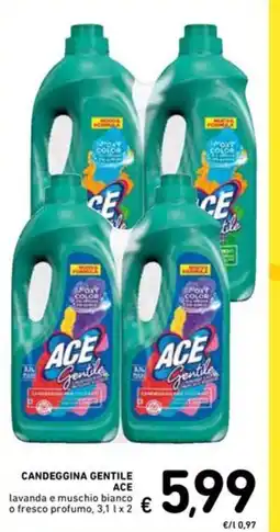 Spazio Conad Candeggina gentile lavanda e muschio bianco o fresco profumo, offerta