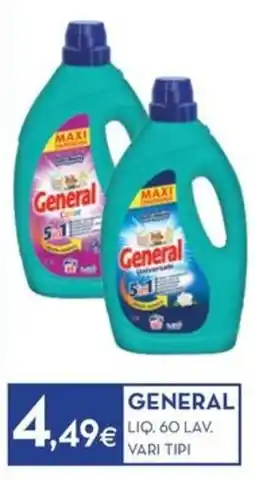General liq. vari tipi