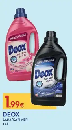 Proshop Deox lana/capi neri offerta