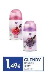 Proshop Clendy ricarica spray vari tipi offerta