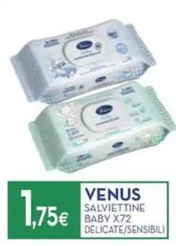 Proshop Venus salviettine baby delicate/sensibili offerta