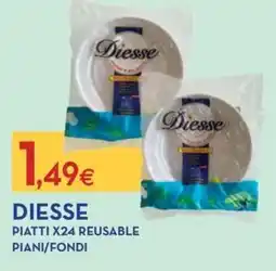 Proshop Diesse piatti x24 reusable piani/fondi offerta