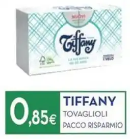 Proshop Tiffany tovaglioli pacco risparmio offerta