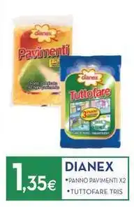 Proshop Dianex panno pavimenti-tuttofare tris offerta