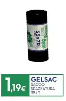 Proshop Gelsac sacco spazzatura offerta