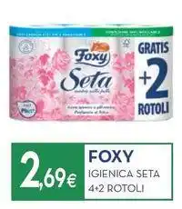 Proshop Foxy igienica seta offerta