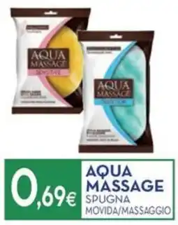 Aqua massage spugna movida/massaggio